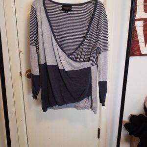 Stitchfix Cross front shirt
